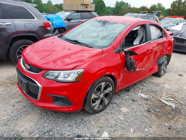 2018 Chevrolet Sonic Premier Auto მანქანა იყიდება აუქციონზე, vin: 1G1JF5SB4J4133362, აუქციონის ნომერი: 45077504