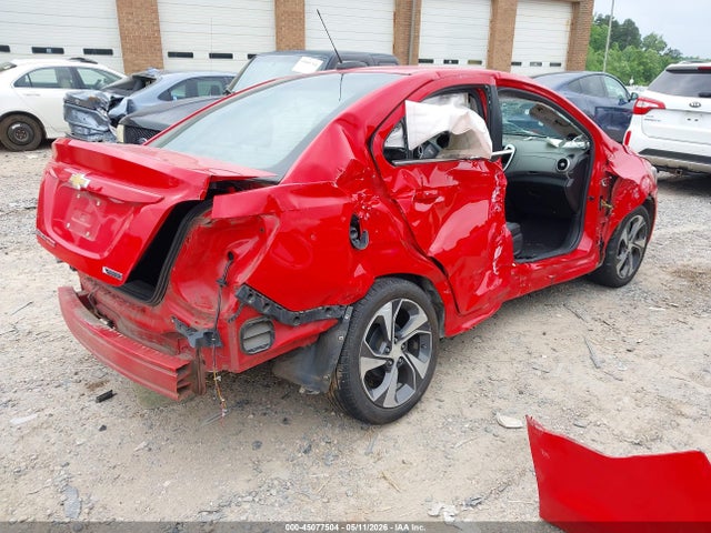 2018 Chevrolet Sonic Premier Auto მანქანა იყიდება აუქციონზე, vin: 1G1JF5SB4J4133362, აუქციონის ნომერი: 45077504