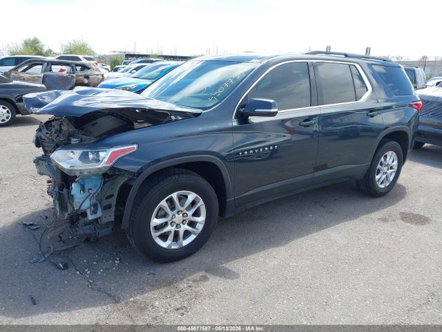 45077587 :رقم المزاد ، 1GNERGKW8KJ145006 vin ، 2019 Chevrolet Traverse 1lt مزاد بيع