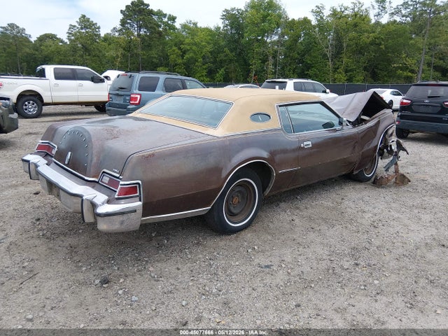 45077666 :رقم المزاد ، 4Y89A871772 vin ، 1974 Lincoln Continental مزاد بيع