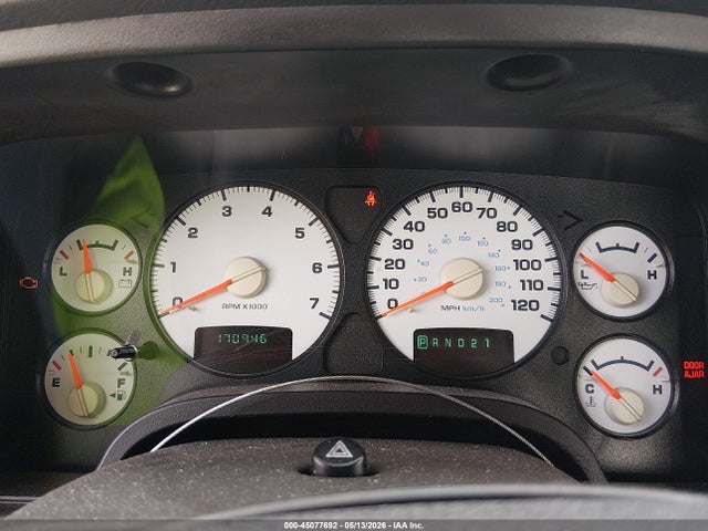 45077692 :رقم المزاد ، 1D7HU18D25S168213 vin ، 2005 Dodge Ram 1500 Slt/laramie مزاد بيع