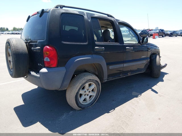 2004 Jeep Liberty Sport მანქანა იყიდება აუქციონზე, vin: 1J4GK48K64W128147, აუქციონის ნომერი: 45077748