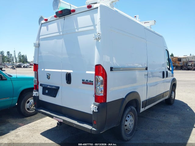 45077753 :رقم المزاد ، 3C6TRVCG5KE522889 vin ، 2019 Ram Promaster 2500 High Roof 136 Wb مزاد بيع