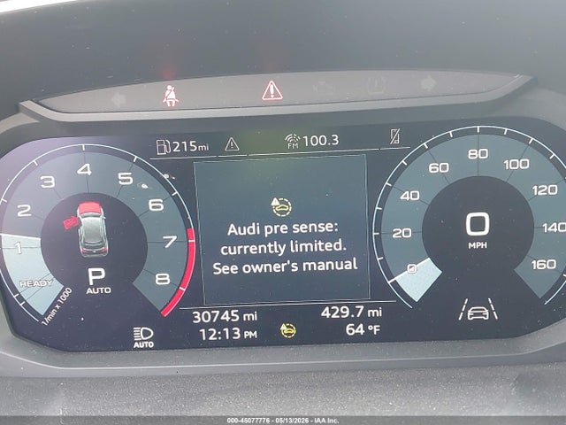 45077776 :رقم المزاد ، WA1DECF33N1017098 vin ، 2022 Audi Q3 Premium 45 Tfsi S Line Quattro Tiptronic مزاد بيع