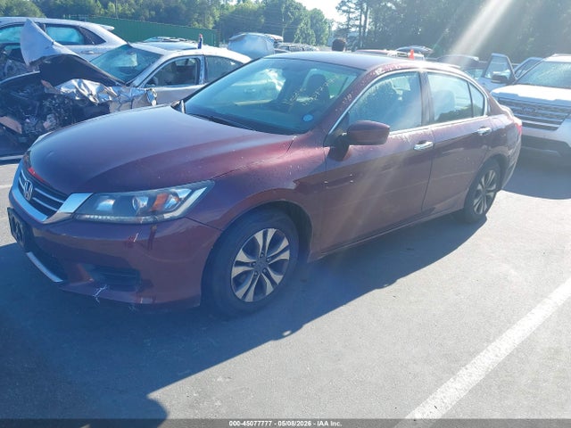 Продажа на аукционе авто 2014 Honda Accord Lx, vin: 1HGCR2F33EA137209, номер лота: 45077777