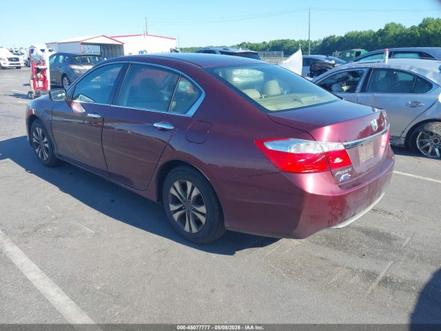 Продажа на аукционе авто 2014 Honda Accord Lx, vin: 1HGCR2F33EA137209, номер лота: 45077777