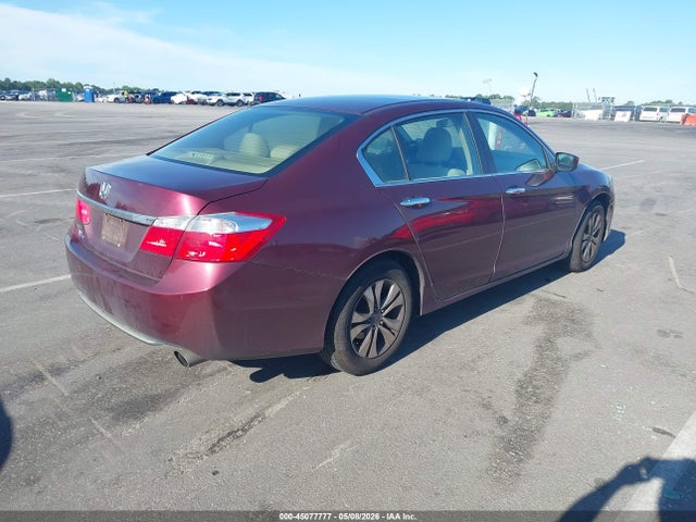Продажа на аукционе авто 2014 Honda Accord Lx, vin: 1HGCR2F33EA137209, номер лота: 45077777