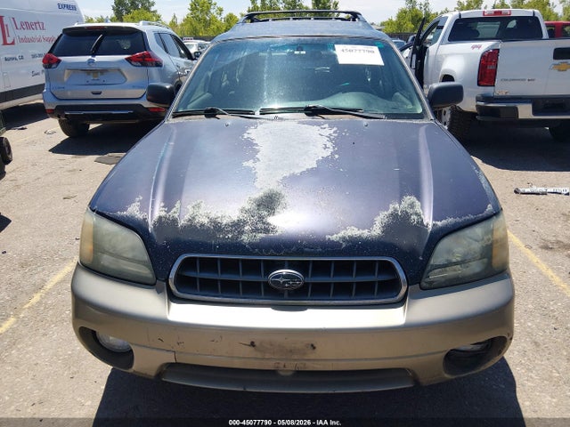 Aukcja sprzedaży 2003 Subaru Outback, vin: 4S3BH675536656377, numer aukcji: 45077790