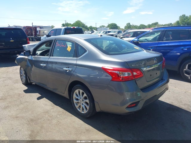 2017 Nissan Sentra Sv მანქანა იყიდება აუქციონზე, vin: 3N1AB7AP7HY387444, აუქციონის ნომერი: 45077791