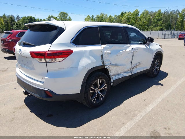 Aukcja sprzedaży 2019 Toyota Highlander Le Plus, vin: 5TDZZRFH6KS302679, numer aukcji: 45077806