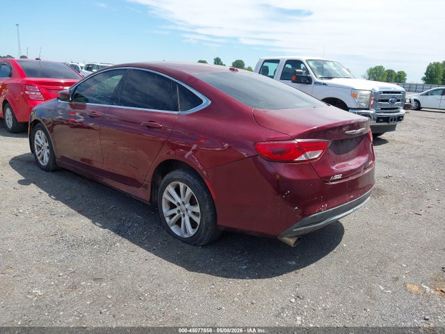 Продаж на аукціоні авто 2015 Chrysler 200 Limited, vin: 1C3CCCABXFN723621, номер лоту: 45077858