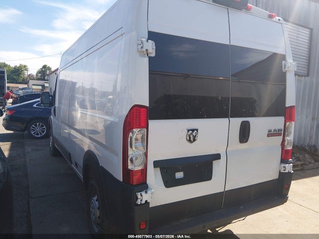 45077903 :رقم المزاد ، 3C6TRVDGXKE502412 vin ، 2019 Ram Promaster 2500 High Roof 159 Wb مزاد بيع