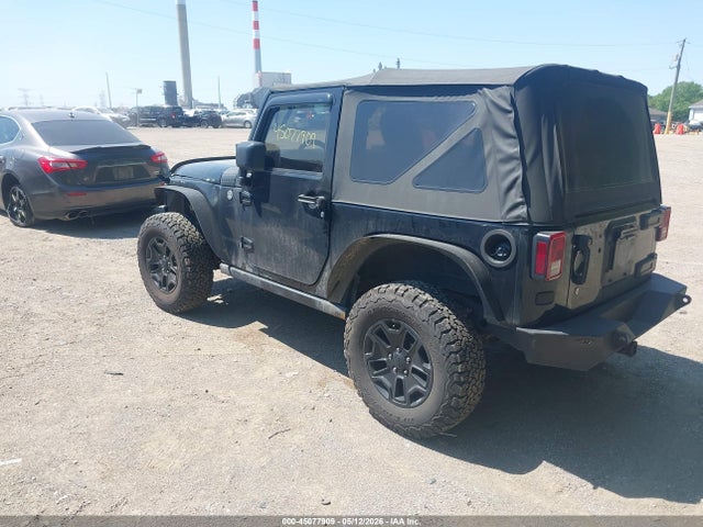 2014 Jeep Wrangler Willys Wheeler მანქანა იყიდება აუქციონზე, vin: 1C4AJWAGXEL253249, აუქციონის ნომერი: 45077909