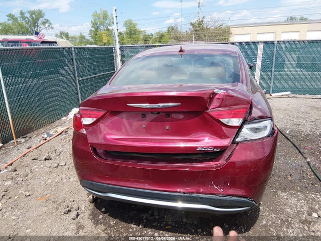 Auction sale of the 2016 Chrysler 200 C, vin: 1C3CCCCB0GN147214, lot number: 45077912