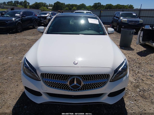 45077926 :رقم المزاد ، 55SWF4KB2FU040295 vin ، 2015 Mercedes-benz C 300 4matic/luxury 4matic/sport 4matic مزاد بيع