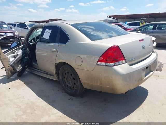 45077961 :رقم المزاد ، 2G1WD5E33C1159885 vin ، 2012 Chevrolet Impala Police مزاد بيع