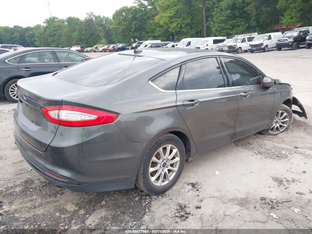 2016 Ford Fusion S მანქანა იყიდება აუქციონზე, vin: 1FA6P0G77G5100852, აუქციონის ნომერი: 45077981
