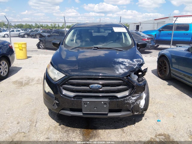 2018 Ford Ecosport S მანქანა იყიდება აუქციონზე, vin: MAJ3P1RE0JC242158, აუქციონის ნომერი: 45078011