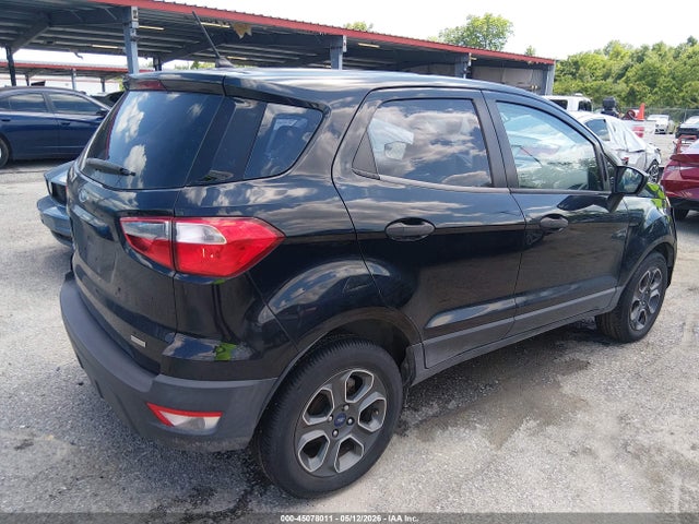 2018 Ford Ecosport S მანქანა იყიდება აუქციონზე, vin: MAJ3P1RE0JC242158, აუქციონის ნომერი: 45078011
