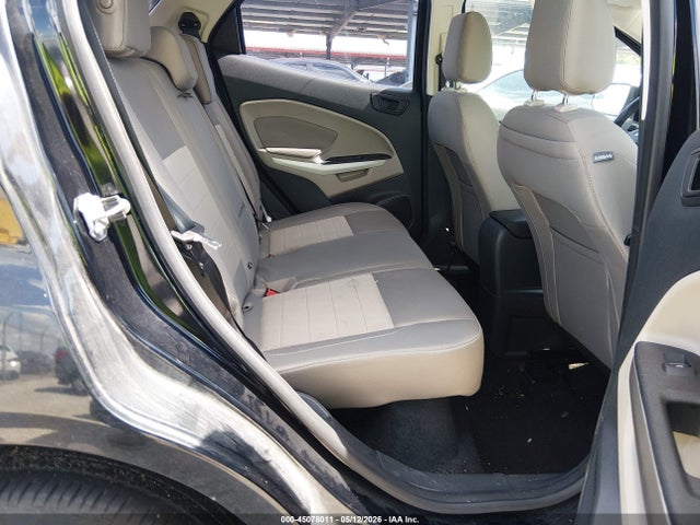 2018 Ford Ecosport S მანქანა იყიდება აუქციონზე, vin: MAJ3P1RE0JC242158, აუქციონის ნომერი: 45078011