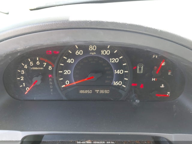 45078069 :رقم المزاد ، 5FNRL386X5B050230 vin ، 2005 Honda Odyssey Ex-l مزاد بيع
