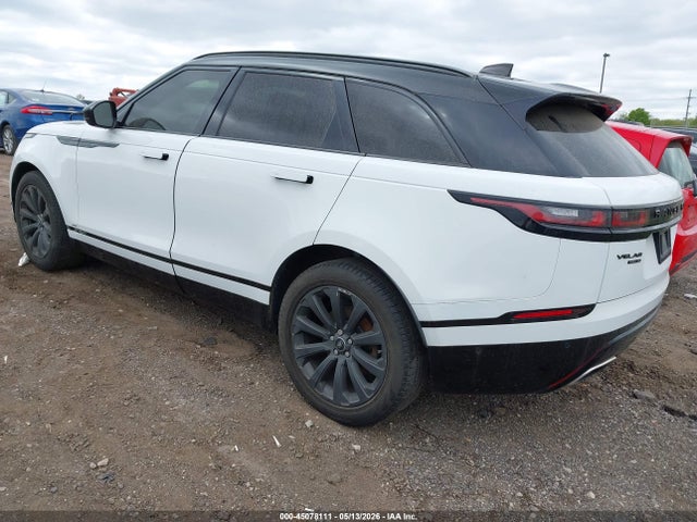 Aukcja sprzedaży 2019 Land Rover Range Rover Velar P340 R-dynamic Se/p380 R-dynamic Se, vin: SALYL2FV8KA221215, numer aukcji: 45078111