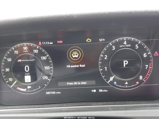 Aukcja sprzedaży 2019 Land Rover Range Rover Velar P340 R-dynamic Se/p380 R-dynamic Se, vin: SALYL2FV8KA221215, numer aukcji: 45078111
