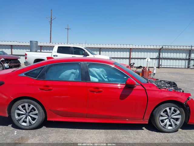 2026 Honda Civic Lx მანქანა იყიდება აუქციონზე, vin: 2HGFE2F29TH511014, აუქციონის ნომერი: 45078134