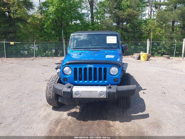 2015 Jeep Wrangler Unlimited Sahara მანქანა იყიდება აუქციონზე, vin: 1C4BJWEG6FL525408, აუქციონის ნომერი: 45078135