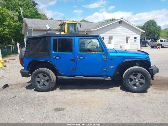 2015 Jeep Wrangler Unlimited Sahara მანქანა იყიდება აუქციონზე, vin: 1C4BJWEG6FL525408, აუქციონის ნომერი: 45078135