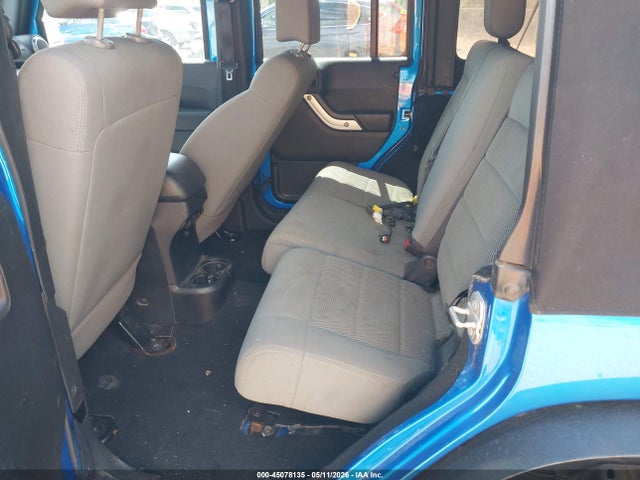 2015 Jeep Wrangler Unlimited Sahara მანქანა იყიდება აუქციონზე, vin: 1C4BJWEG6FL525408, აუქციონის ნომერი: 45078135