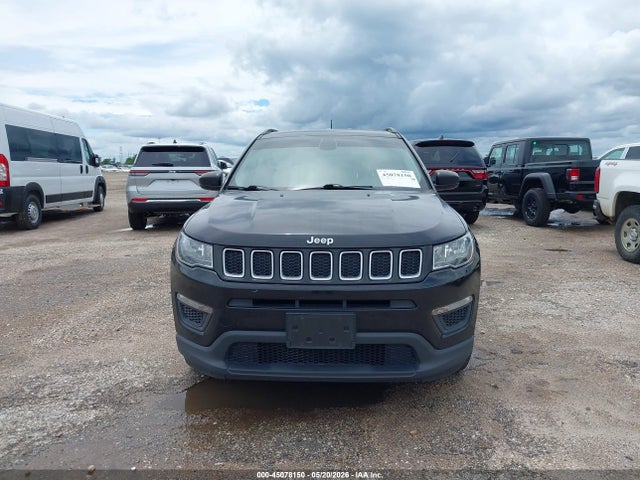 2018 Jeep Compass Sport Fwd მანქანა იყიდება აუქციონზე, vin: 3C4NJCAB7JT343946, აუქციონის ნომერი: 45078150