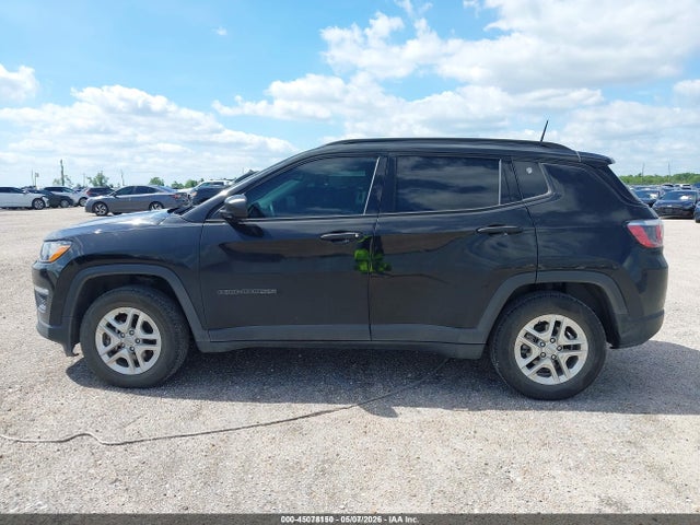 2018 Jeep Compass Sport Fwd მანქანა იყიდება აუქციონზე, vin: 3C4NJCAB7JT343946, აუქციონის ნომერი: 45078150