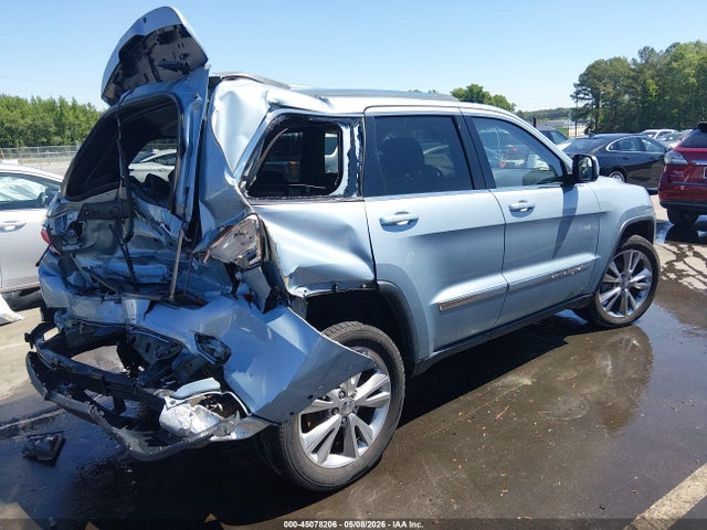 2012 Jeep Grand Cherokee Laredo მანქანა იყიდება აუქციონზე, vin: 1C4RJEAG0CC307202, აუქციონის ნომერი: 45078206