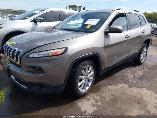 2017 Jeep Cherokee Limited Fwd მანქანა იყიდება აუქციონზე, vin: 1C4PJLDB4HW613787, აუქციონის ნომერი: 45078234