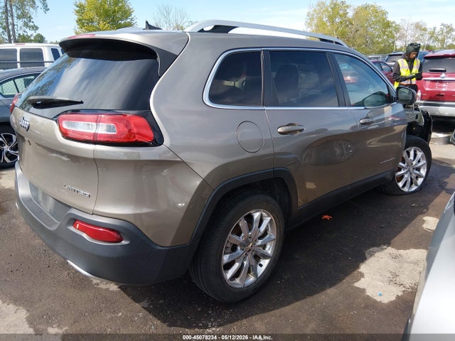 2017 Jeep Cherokee Limited Fwd მანქანა იყიდება აუქციონზე, vin: 1C4PJLDB4HW613787, აუქციონის ნომერი: 45078234