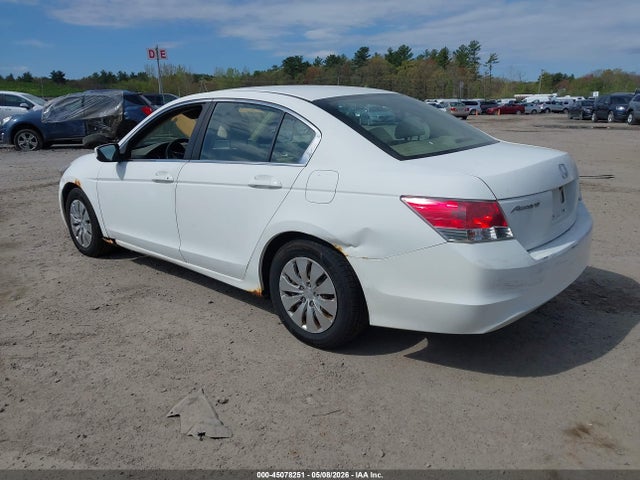 Продаж на аукціоні авто 2010 Honda Accord 2.4 Lx, vin: 1HGCP2F39AA163765, номер лоту: 45078251