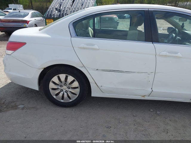 Продаж на аукціоні авто 2010 Honda Accord 2.4 Lx, vin: 1HGCP2F39AA163765, номер лоту: 45078251