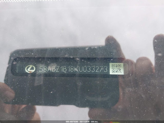 2019 Lexus Es 350 მანქანა იყიდება აუქციონზე, vin: 58ABZ1B18KU033273, აუქციონის ნომერი: 45078260