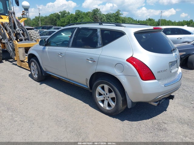 45078283 :رقم المزاد ، JN8AZ08T26W408101 vin ، 2006 Nissan Murano Sl مزاد بيع