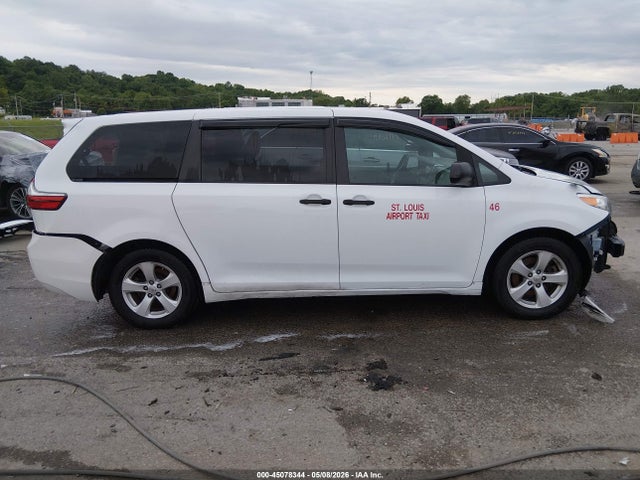 2017 Toyota Sienna L 7 Passenger მანქანა იყიდება აუქციონზე, vin: 5TDZZ3DC6HS844913, აუქციონის ნომერი: 45078344