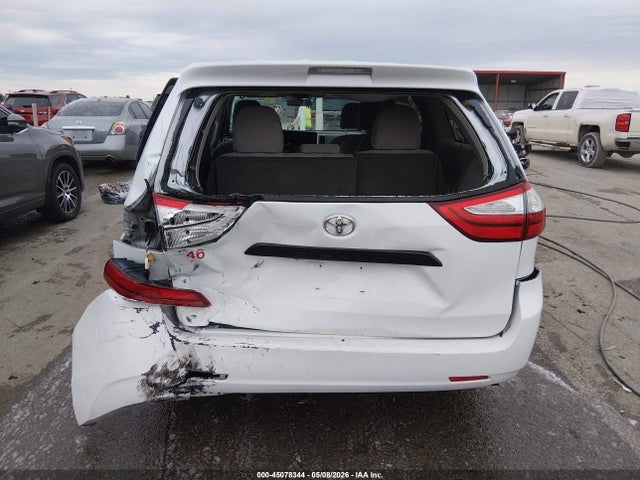 2017 Toyota Sienna L 7 Passenger მანქანა იყიდება აუქციონზე, vin: 5TDZZ3DC6HS844913, აუქციონის ნომერი: 45078344