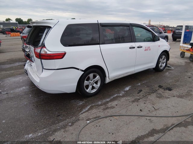 2017 Toyota Sienna L 7 Passenger მანქანა იყიდება აუქციონზე, vin: 5TDZZ3DC6HS844913, აუქციონის ნომერი: 45078344