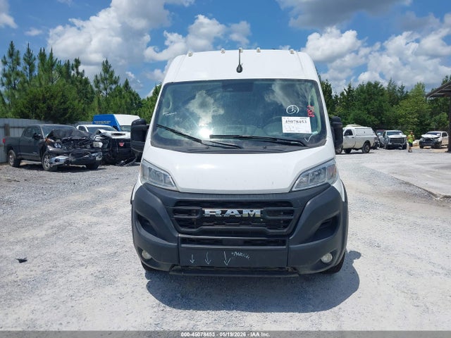 45078453 :رقم المزاد ، 3C6LRVDG3RE132205 vin ، 2024 Ram Promaster 2500 Tradesman High Roof 159 Wb W/pass Seat مزاد بيع