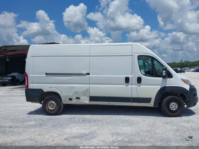 45078453 :رقم المزاد ، 3C6LRVDG3RE132205 vin ، 2024 Ram Promaster 2500 Tradesman High Roof 159 Wb W/pass Seat مزاد بيع