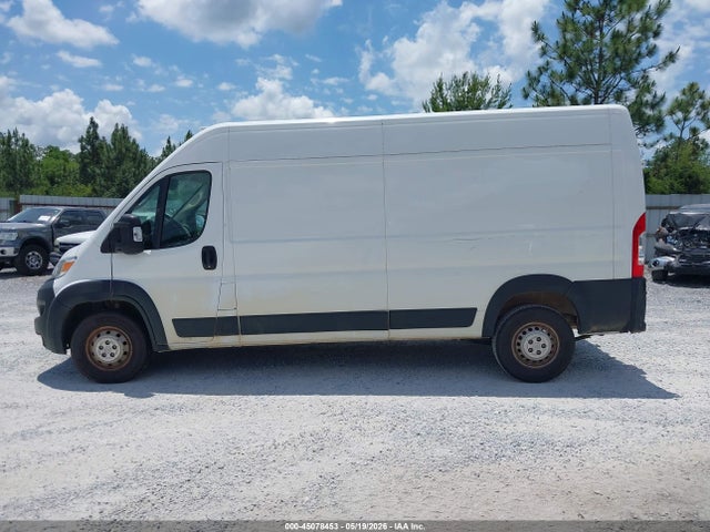 45078453 :رقم المزاد ، 3C6LRVDG3RE132205 vin ، 2024 Ram Promaster 2500 Tradesman High Roof 159 Wb W/pass Seat مزاد بيع