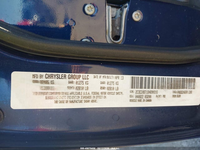 Продаж на аукціоні авто 2013 Chrysler 300 300s, vin: 2C3CCABT1DH690316, номер лоту: 45078456