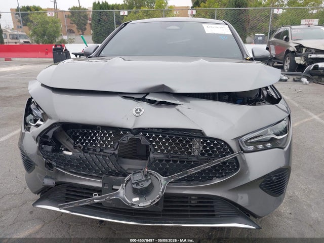 2025 Mercedes-benz Cla 250 Coupe მანქანა იყიდება აუქციონზე, vin: W1K5J4GB8SN487896, აუქციონის ნომერი: 45078497