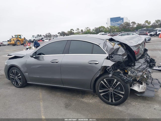 2025 Mercedes-benz Cla 250 Coupe მანქანა იყიდება აუქციონზე, vin: W1K5J4GB8SN487896, აუქციონის ნომერი: 45078497