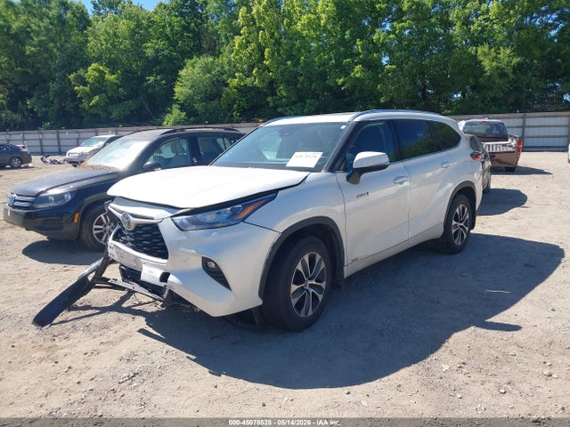 2020 Toyota Highlander Hybrid Xle მანქანა იყიდება აუქციონზე, vin: 5TDGBRCH0LS501745, აუქციონის ნომერი: 45078528